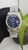 Blue Roman Day Date Watch Mod