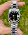 Black Roman Dial Daydate Mod