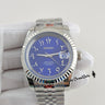 Blue Arabic Dial Datejust Mod