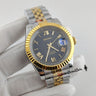 Black & Gold Roman Dial Datejust Mod