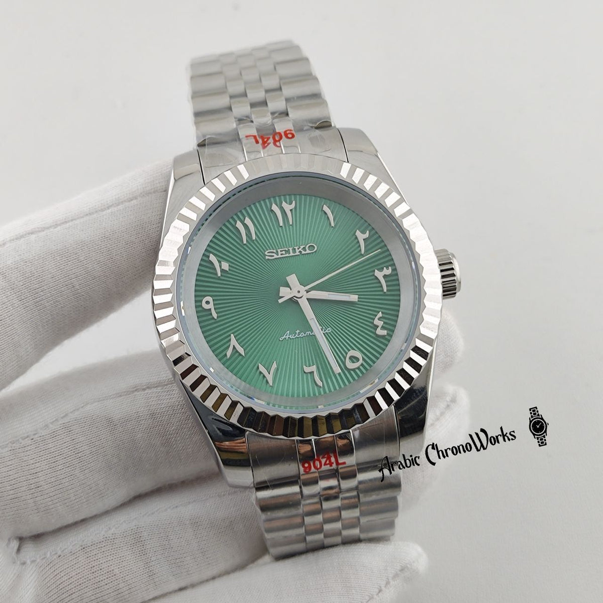 Green textured Arabic Mod